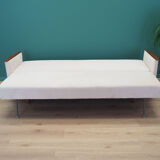 Ecru folding sofa, Danish design, 1960s, production: Denmark