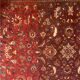 Tapis rouge en laine