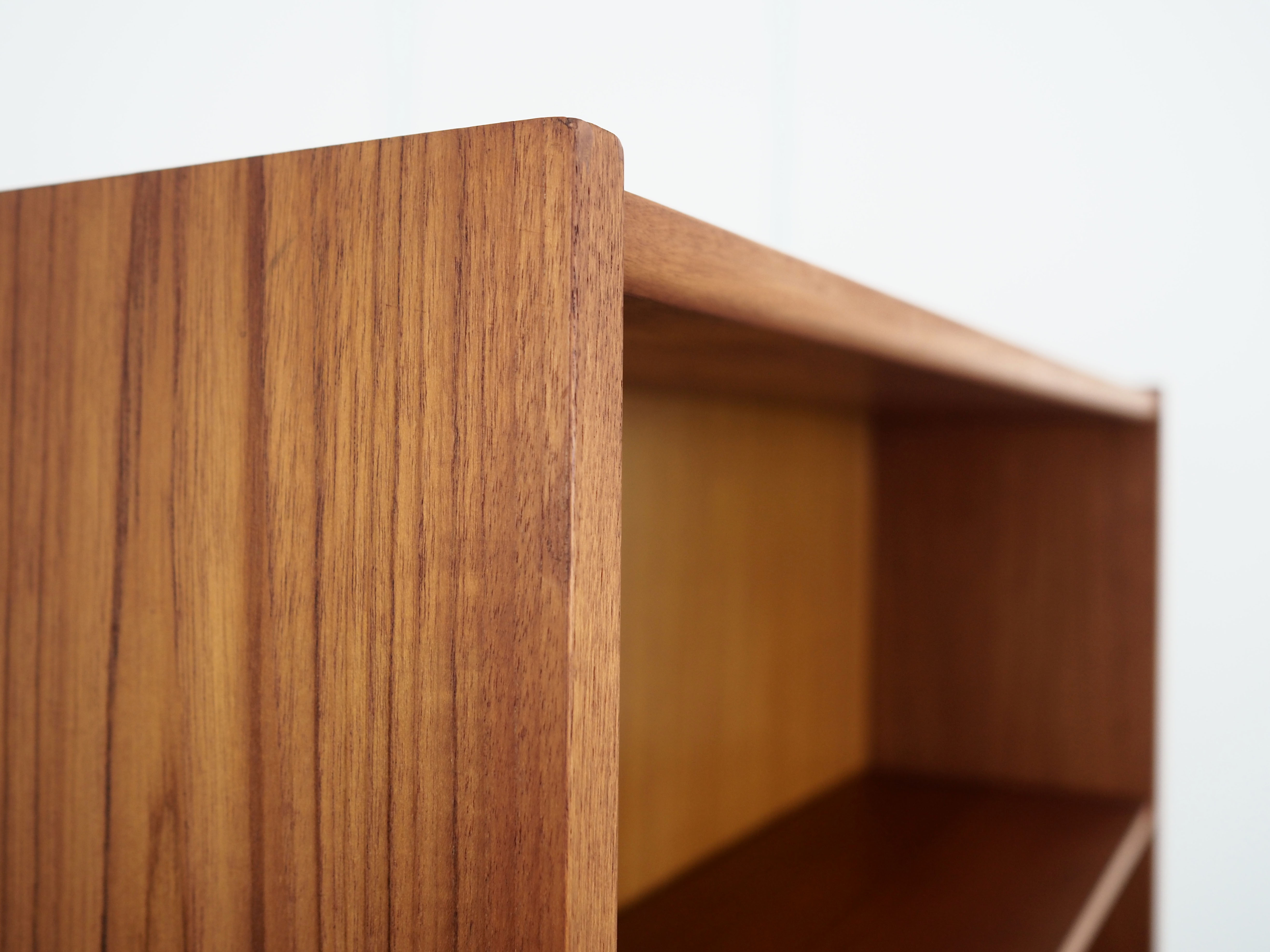 Teak bookcase, Danish design, 1960s, production Denmark