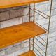 Vintage shelf 1950 in stained wood