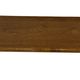 Vintage wooden wall shelve rack bookshelf in oak wood minimalist