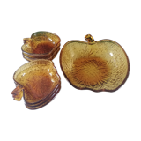 Service saladier et coupelles pomme
