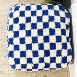 Pouf marocain-pouf à carreaux personnalisé-pouf marocain berbère