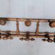 Bamboo style wooden wall coat hook ep 1940