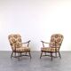 Vintage Armchairs by Lucian Ercolani for Ercol, 1960s, Set of 2.