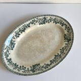 Oval ironstone dish