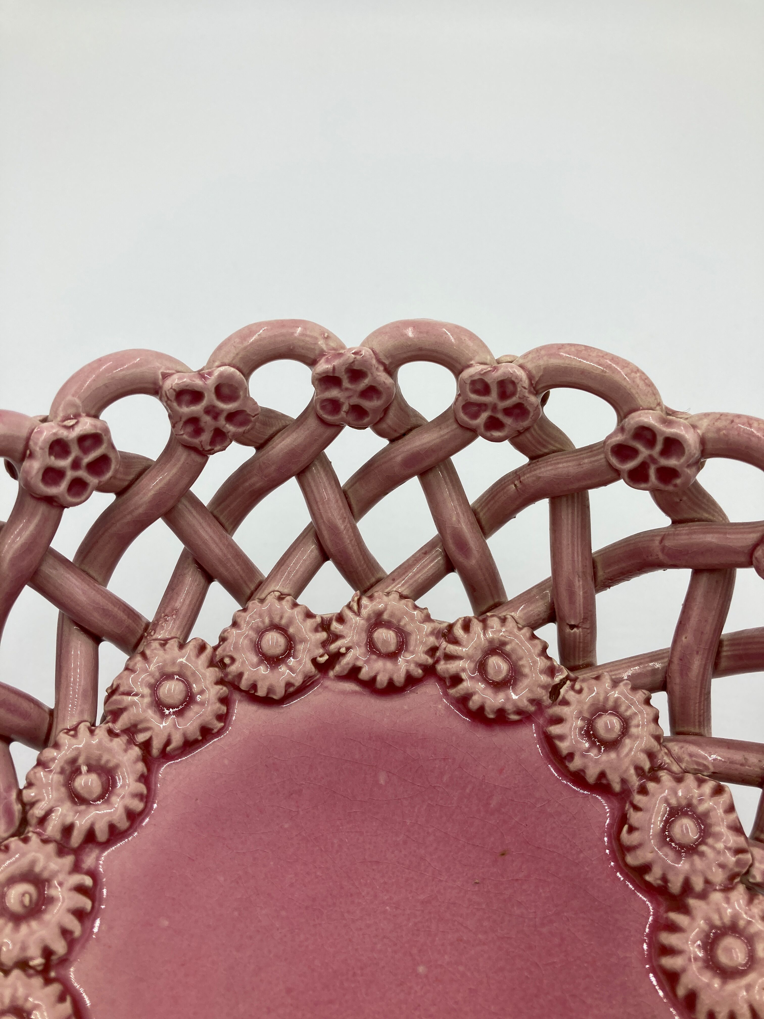 Braided ceramic basket Pichon Uzes