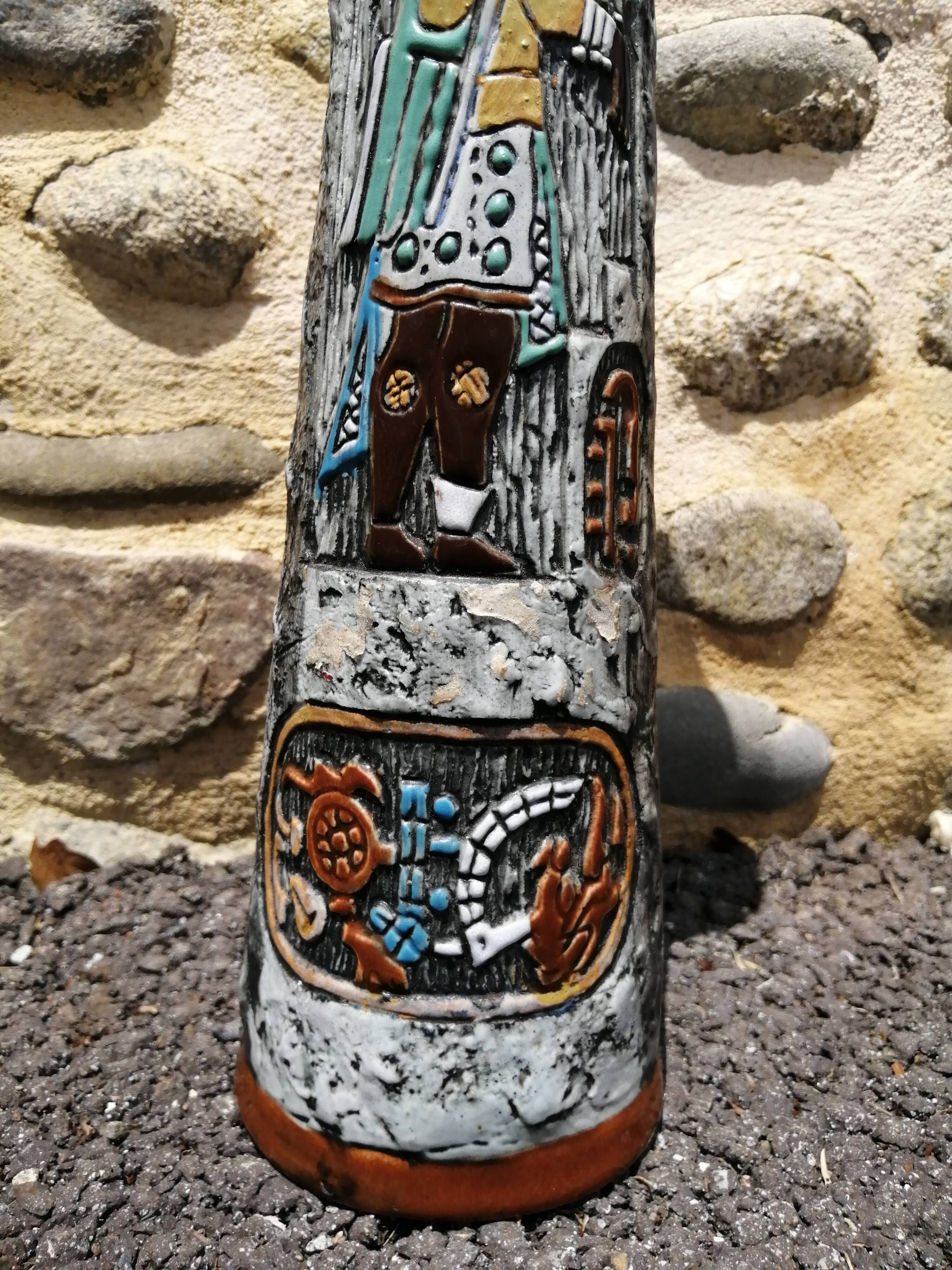 Vase by Aldo Londi for Bitossi Italy