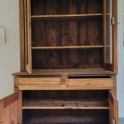 Sideboard curiosity cabinet antique solid wood
