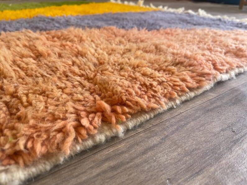 Tapis multicolore en laine naturel 300/200cm
