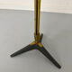Antique brass and fiber amphora floor lamp from the 60s vintage design