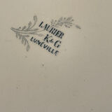 Ancien Plat K&G Luneville 34cm