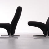 F780 Concorde Lounge Chairs by Pierre Paulin for Artifort in New Upholstery