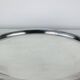 Vintage oval silver-plated tray