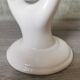 White ceramic hand wall lamp