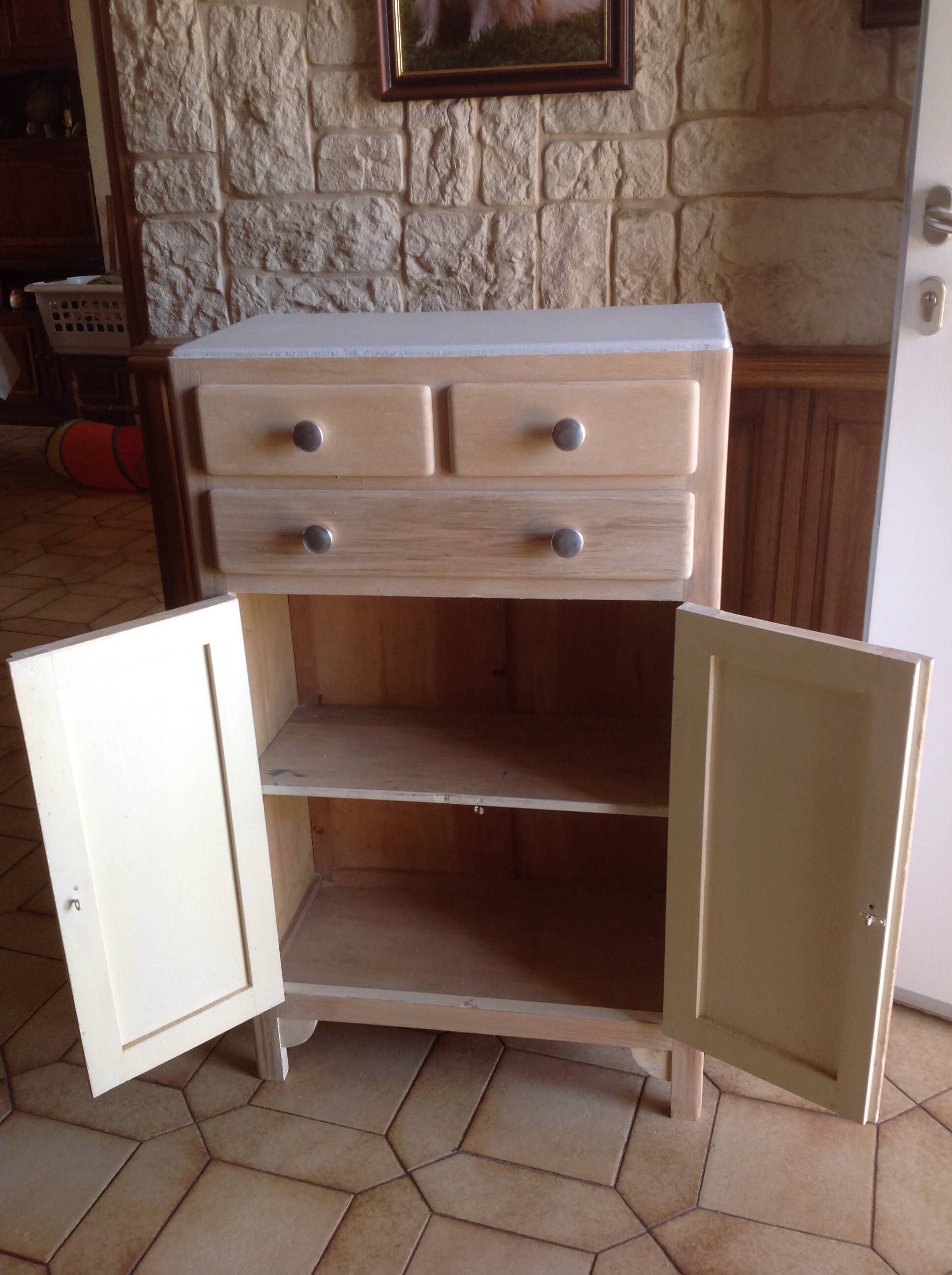 Vintage Parisian sideboard from the 50s