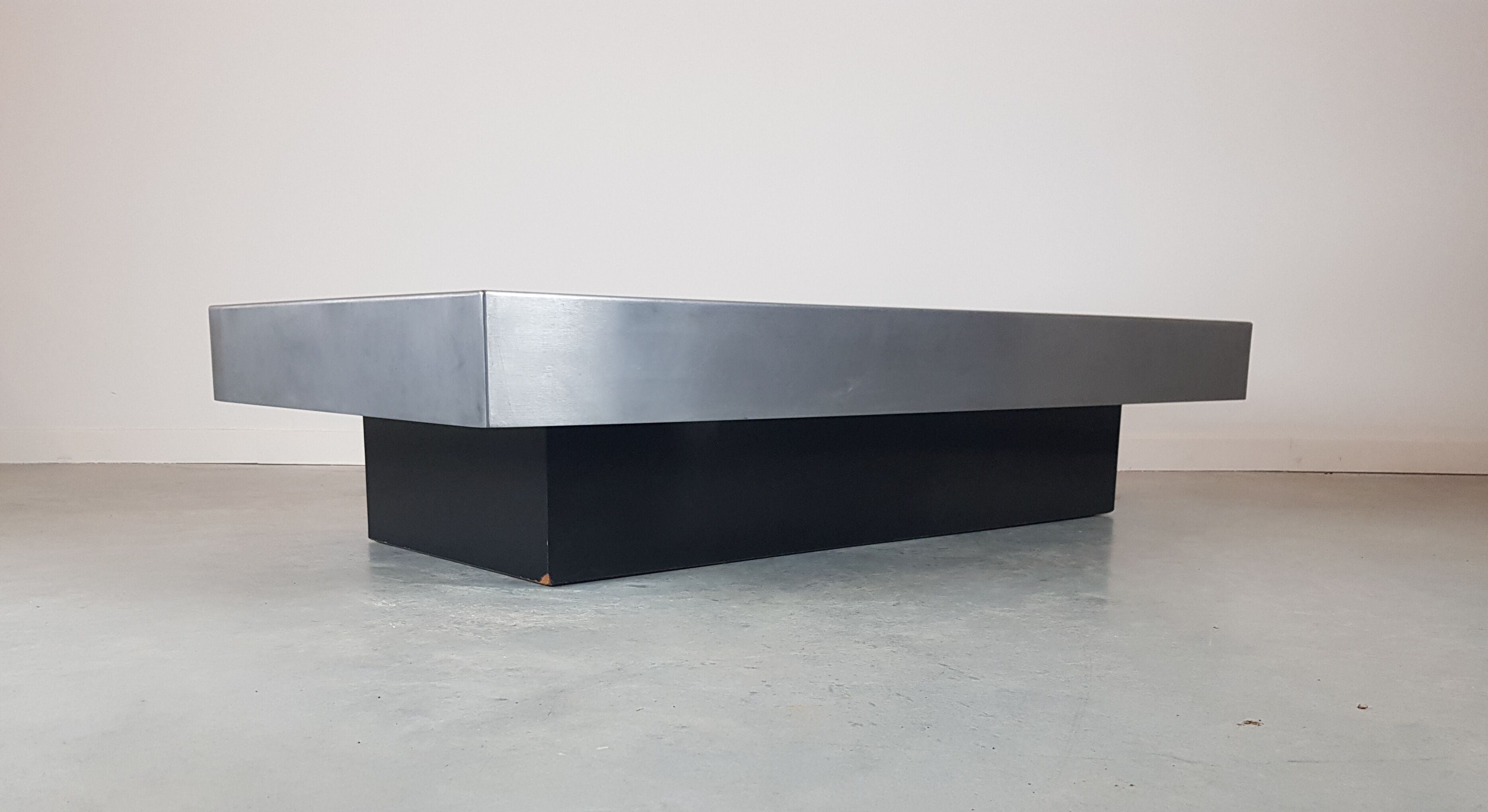 Stainless coffee table