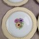 Set of 10 vintage dessert plates L’amandinoise Coopélia
