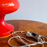 Vintage opaline table lamp by Karel Volf for Opp Jihlava, 1970s