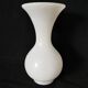 white opaline vase
