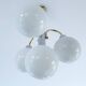 Suspension vintage en verre cascade
