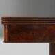 Victorian Burl Wood Folding Card Table, UK, 19th Century