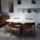 Marble table of the 70s at Roche Bobois