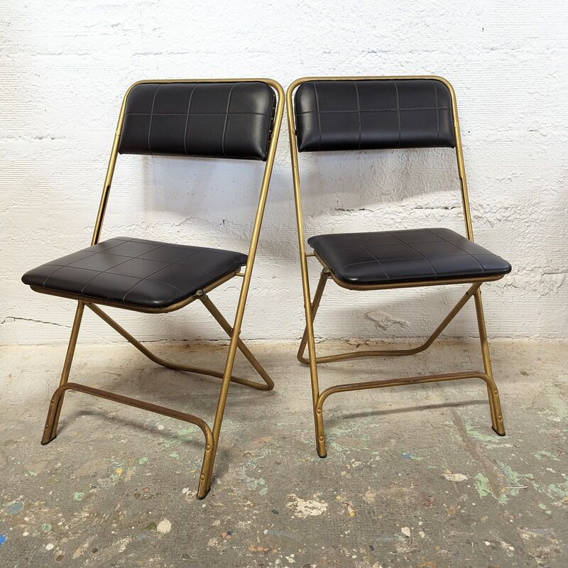 Pair of folding chairs Manufrance