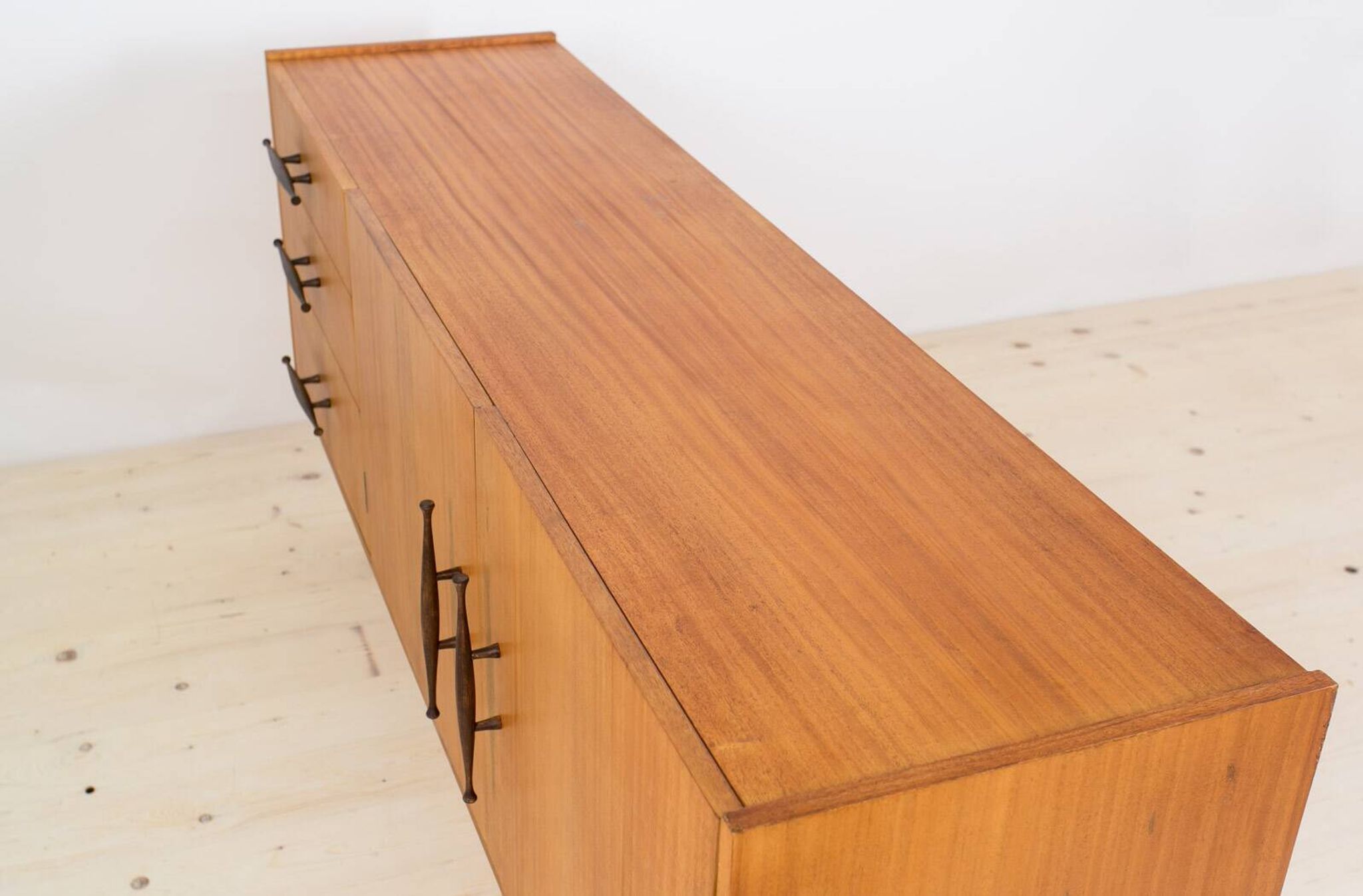 Marian Grabiński sideboard for Jarocin furniture factory, mid-century modern elegance, 1950s