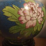 Pair of Chinese cloisonné vases
