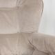 "Karaté" armchair in velvet by Michel Cadestin for Airborne, circa 1970.