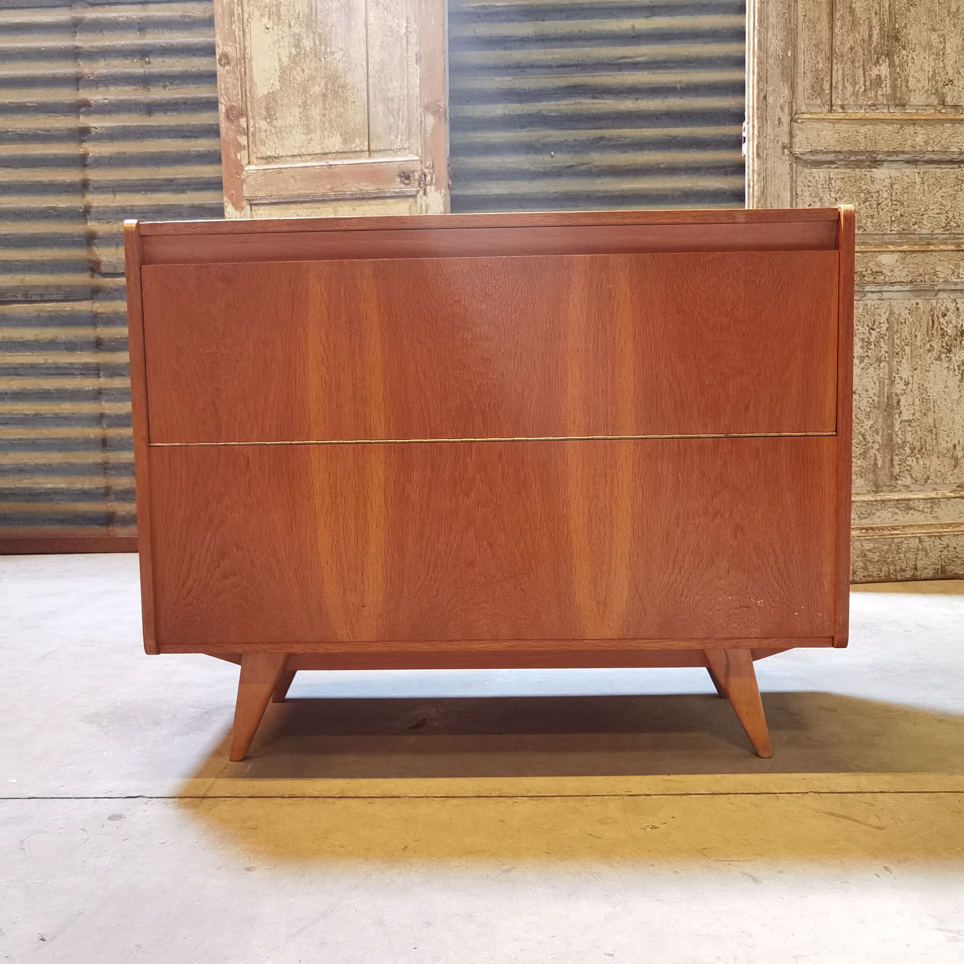 Storage chest or mini bar U459 by Jiri Jiroutek for Interier Praha 1960
