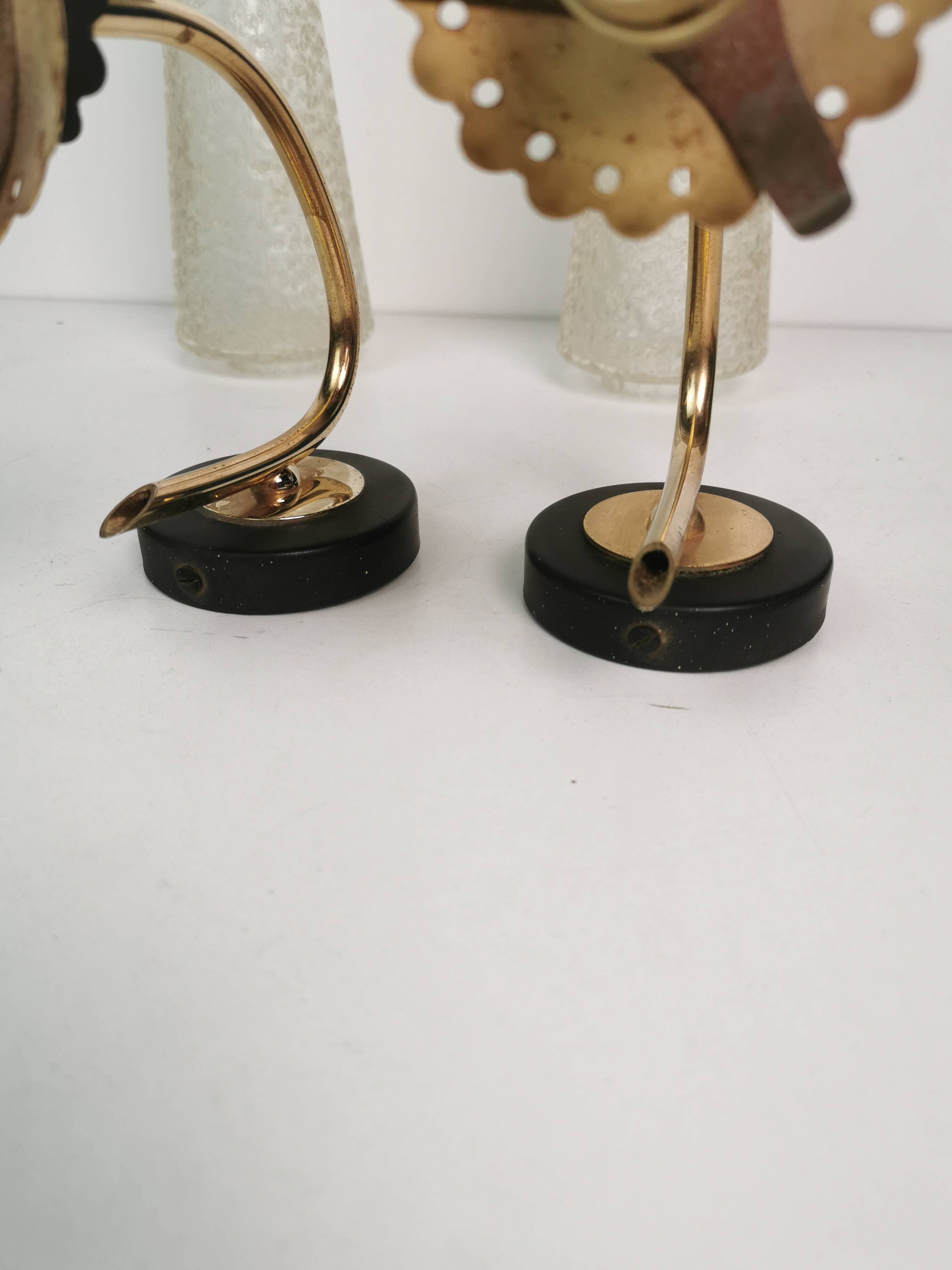 Pair of vintage wall lights