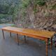 XXL antique French dining table, refectory/farm table, seating up to 14, circa 1880–1900.