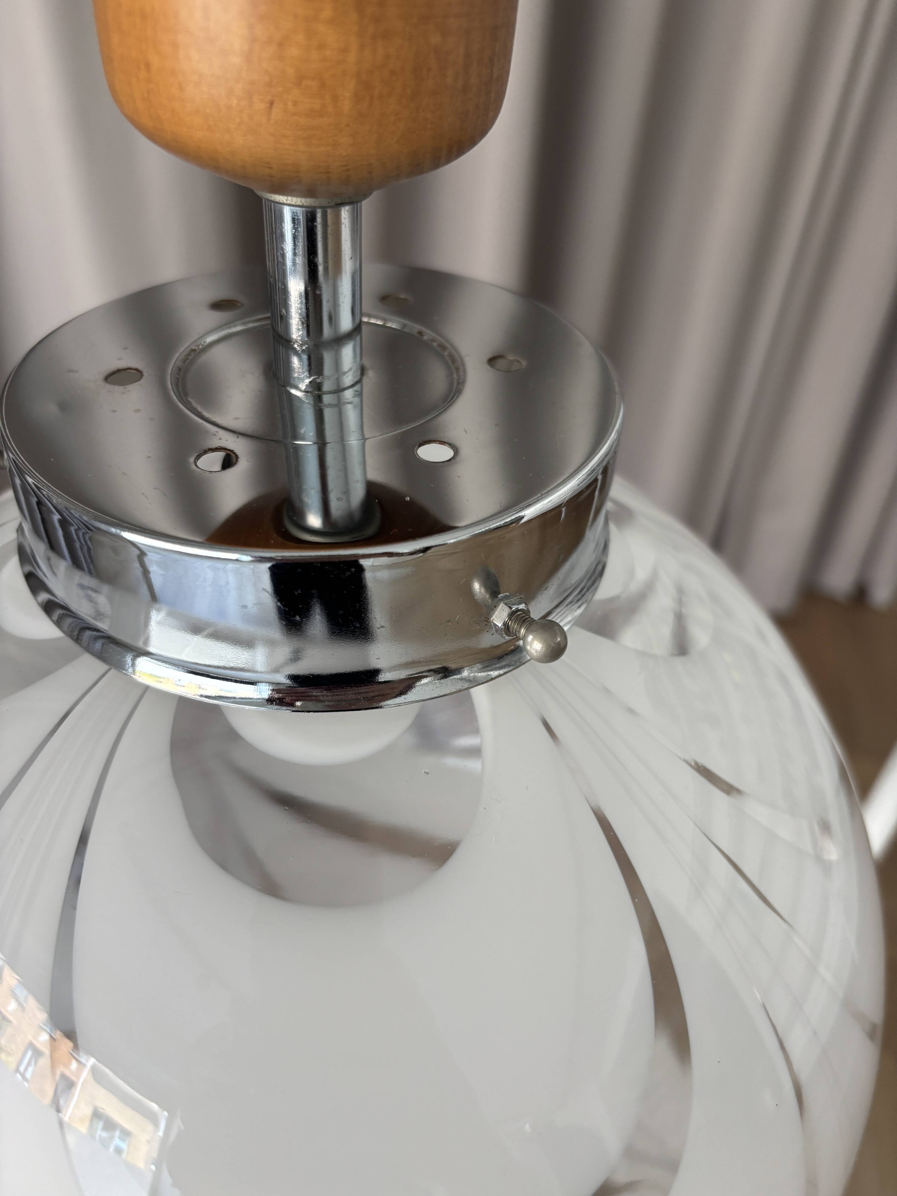 Vintage Murano glass pendant lamp – 1970s