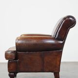 Sheep leather armchair