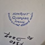 Henriot Fish Plate