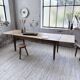 Solid oak farmhouse table with extensions (190-280cm) 1950