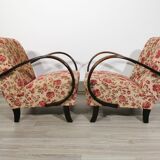 Armchairs by Jindřich Halabala, Set of 2