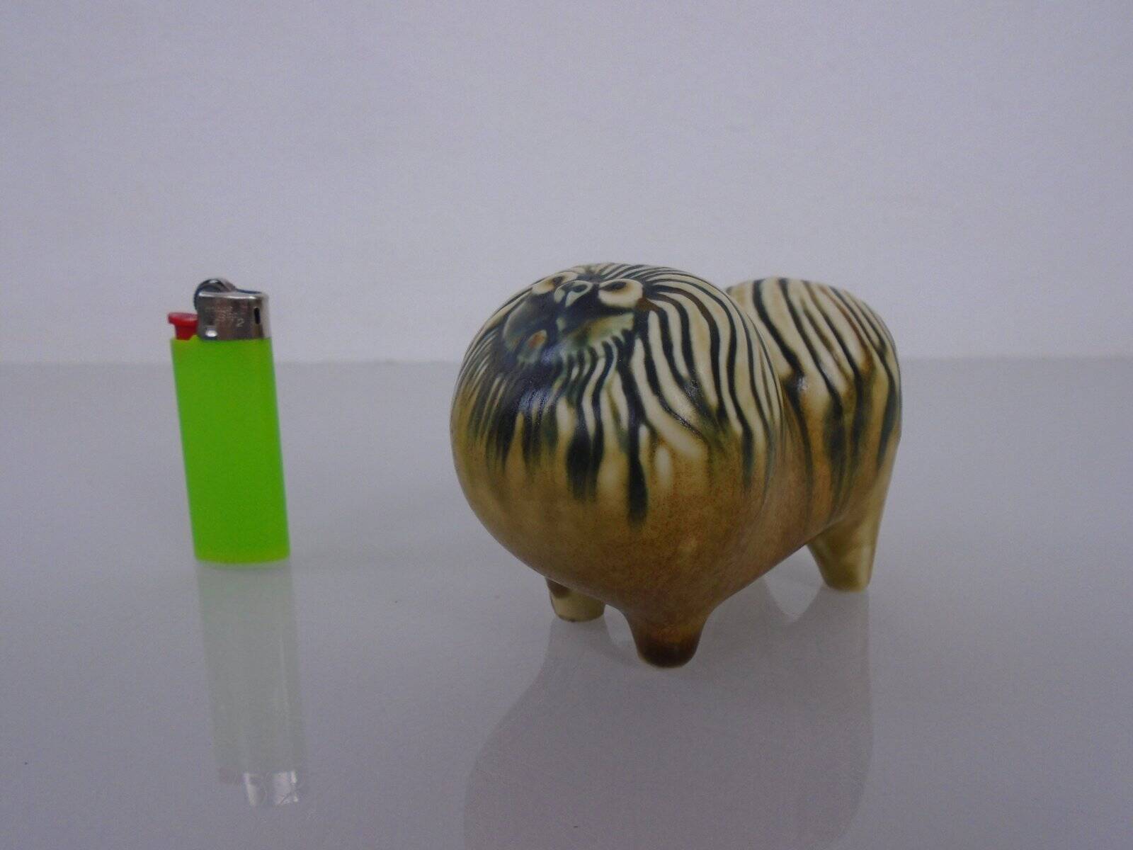 Pekingese ceramic dog by Lisa Larson for Gustavsberg, Denmark, 1970s