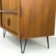 Danish Teak Hi-Fi Sideboard with Tambour Doors from Dyrlund, 1970s