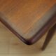 Table en teck, design danois, années 1970, designer : Johannes Andersen