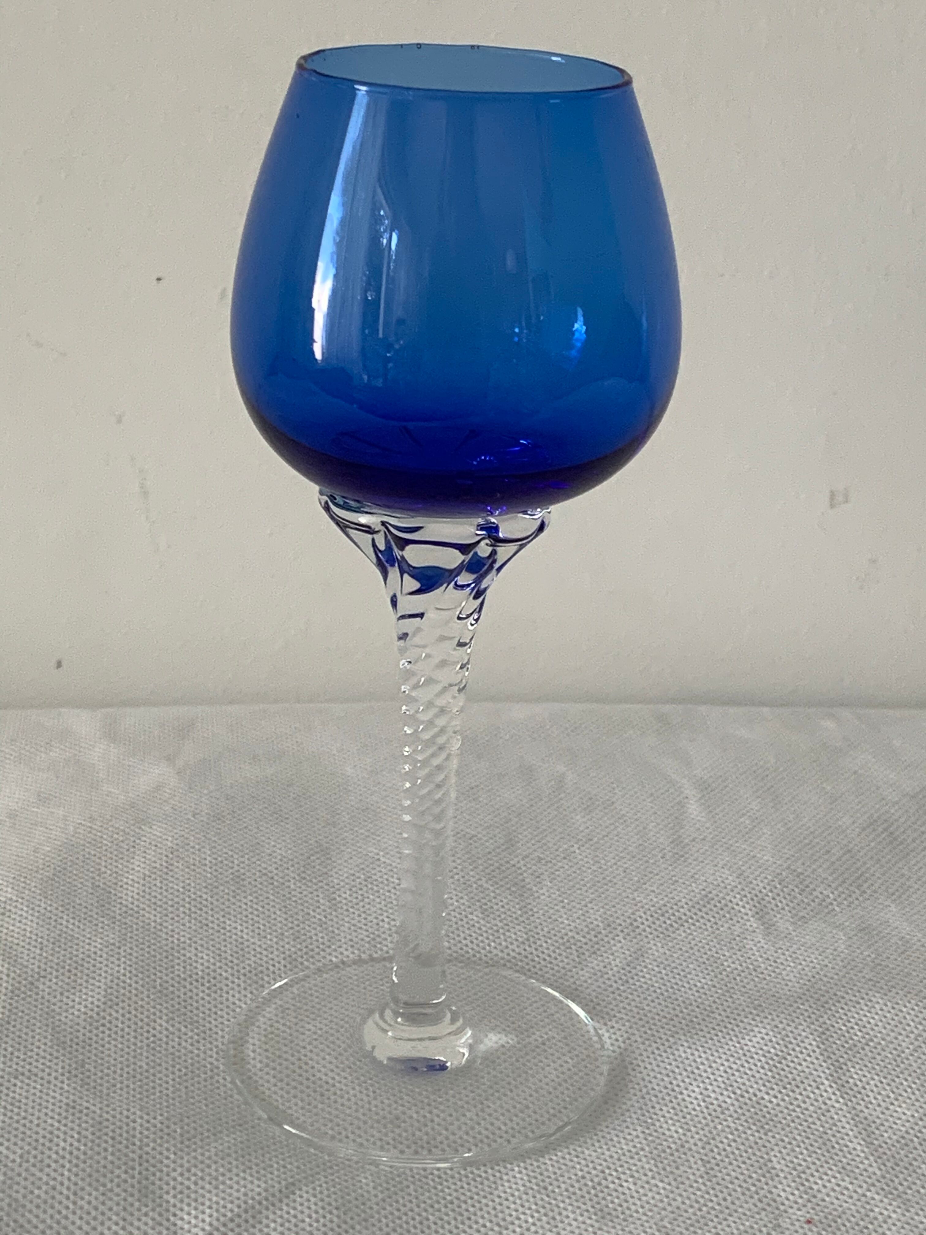 6 colorful murano glasses 1970