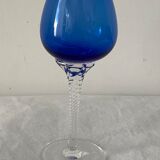 6 colorful murano glasses 1970