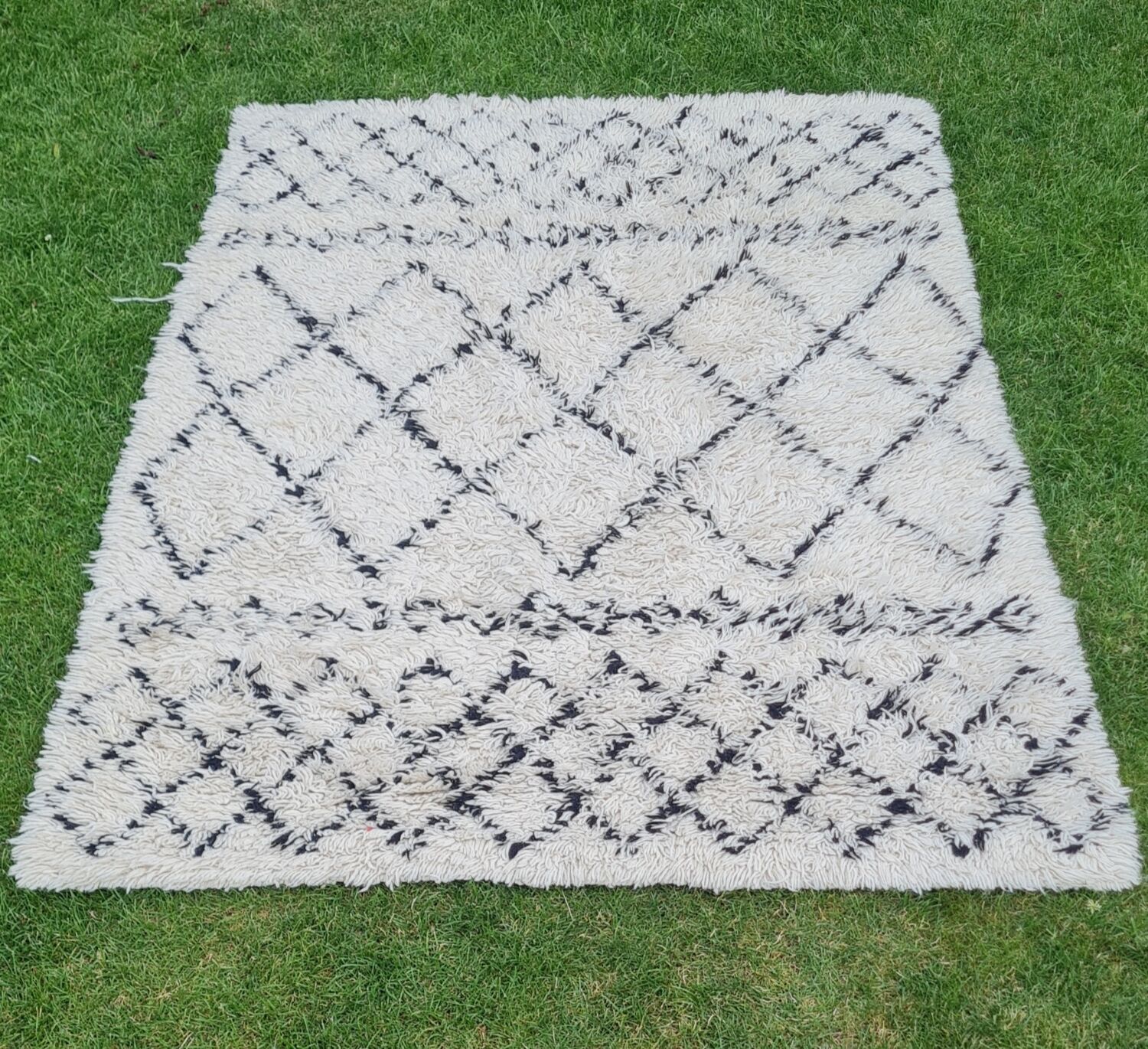 Handcrafted Berber carpet