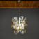 Murano glass chandelier by Mazzega, Italy, 1960s