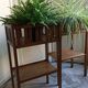 Paire de jardinières d'interieur
