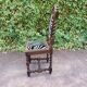 Antique carved wooden chair