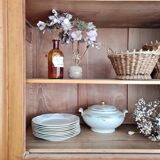 Art Nouveau bookcase hosiery cupboard