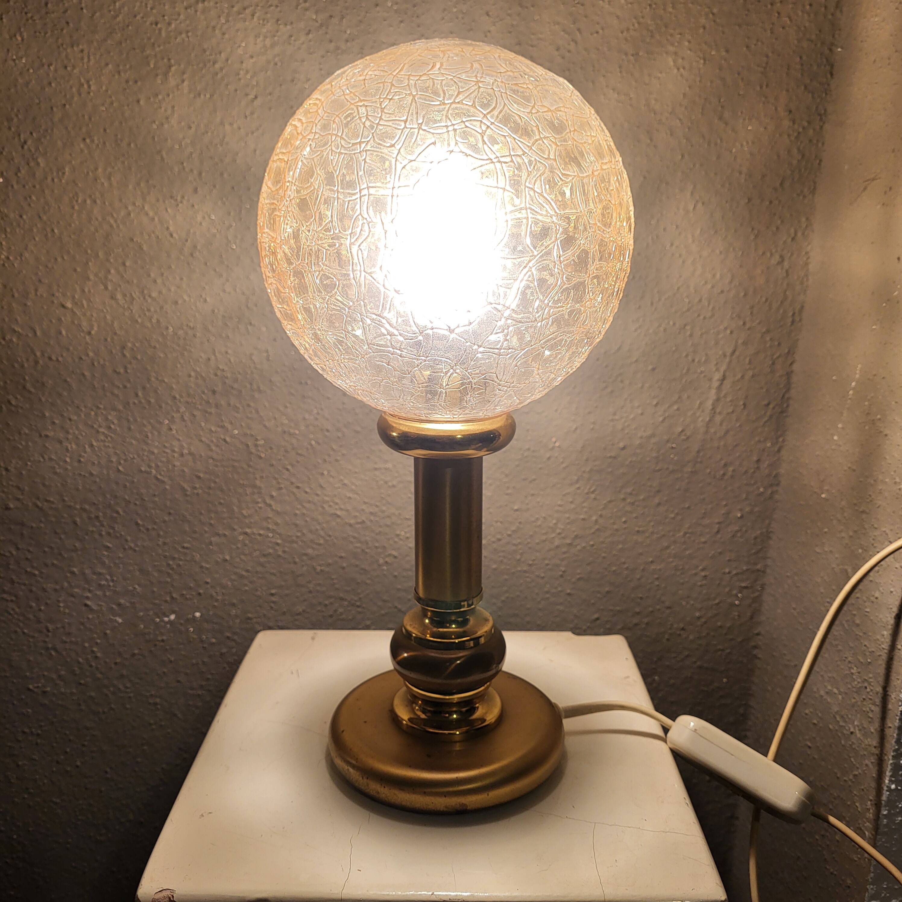 Space Age Globe Table Lamp, 1970, Germany